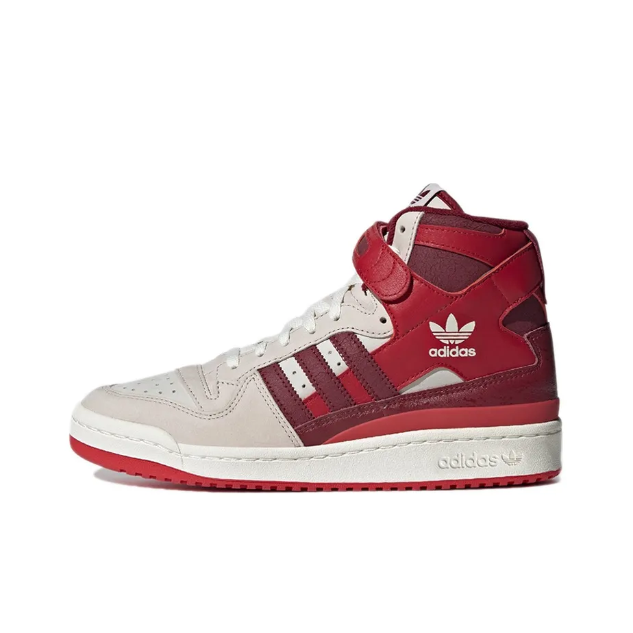 Adidas Originals FORUM 84 High Топ Скейтборд Кроссовки Унисекс Темно-Красный