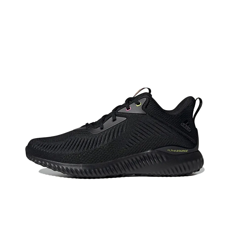 Adidas Alphabounce Ek 'Black Acid Yellow'