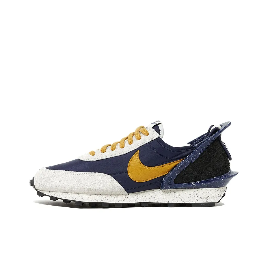 Nike Daybreak Shock Absorbers Slip-Resistant Abrasion-Resistant Low-Top Беговые кроссовки Unisex Белый Синий Желтый