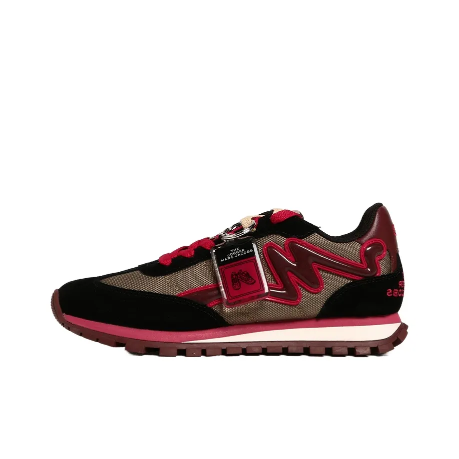 MARC JACOBS Casual Shoes Women's Low-Top Black/Red