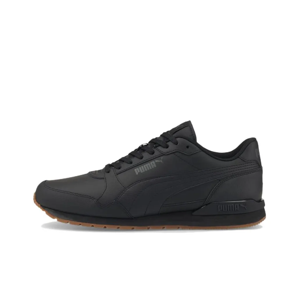 PUMA St Runner V3 Leather 'Black Gum'