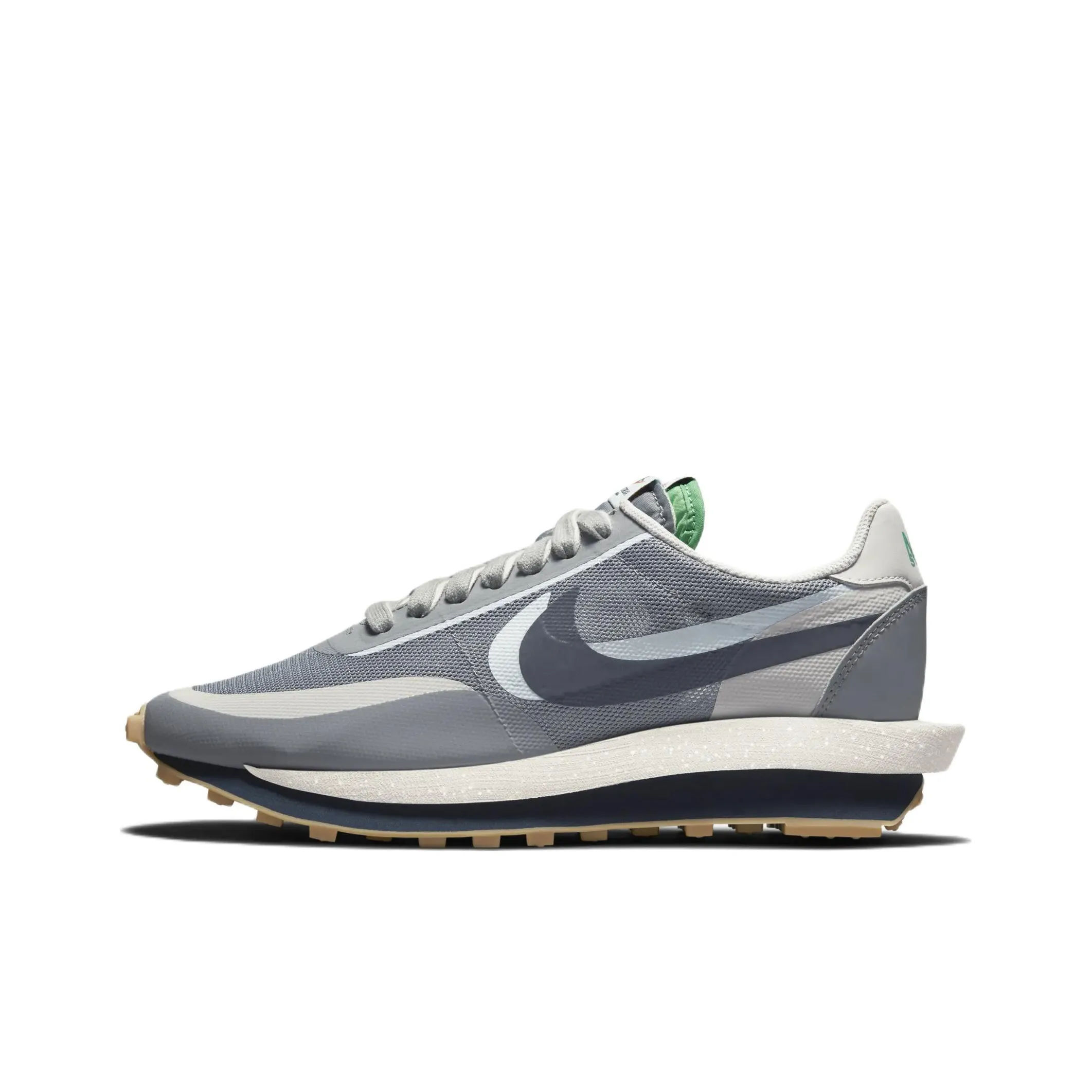 Nike Ld Waffle Sacai Clot Kiss Of Death 2 Cool Grey