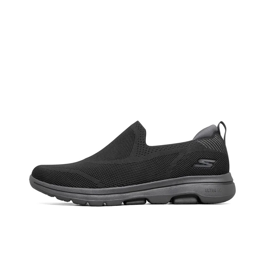 Skechers Go Walk 5 Low Топ Casual Мужской Черный