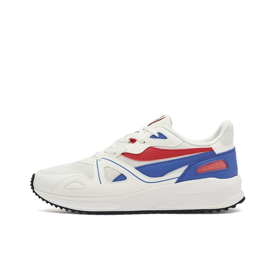 361° Casual Shoes Men's Low Top Feather White/F1 Red/Blue