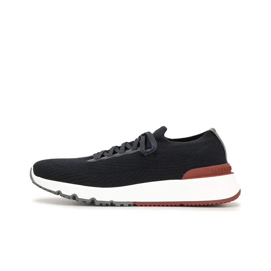 Brunello Cucinelli Lace up Mesh Sneakers