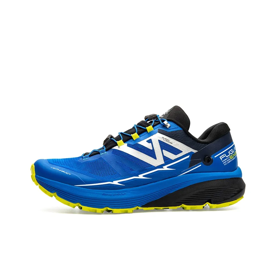 KAILAS FUGA Противоскользящий Износостойкий Дышащий Низкий Топ Уличная Обувь Мужская Электрический Синий