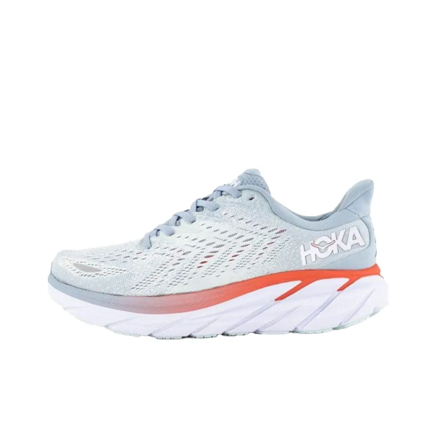 HOKA ONE ONE Clifton 8 Wide 'Light Blue' Women's