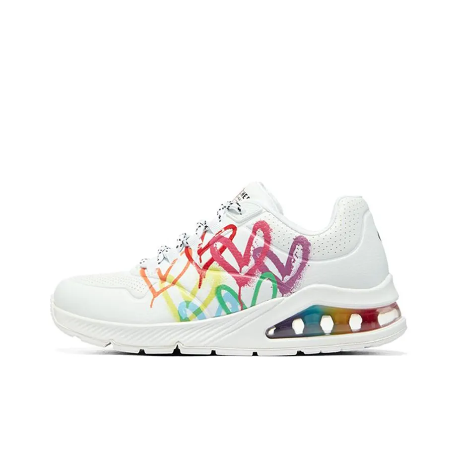 Skechers Uno Casual Shoes Women's Mid-Top White