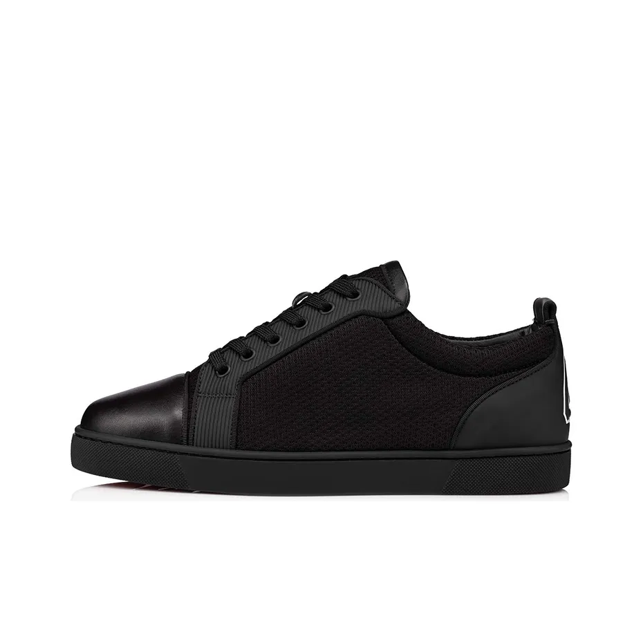 Christian Louboutin Skateboard Shoes Men's Low Top Black