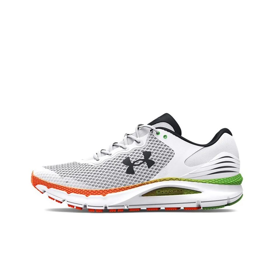 Under Armour Низкий Топ Повседневные Беговые Кроссовки Мужские Белые