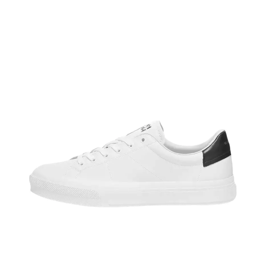 Givenchy City Skateboard Shoes Men Low Top White/Black