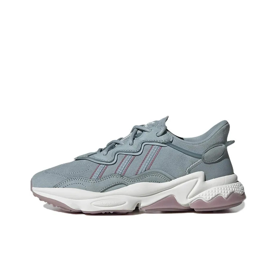 Adidas Originals Ozweego Низкий Топ Устойчивый к Износу и Сцеплению Женские Синий