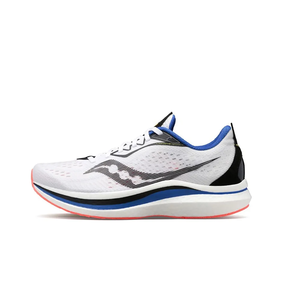 Saucony Endorphin Speed 2 White Blue Red