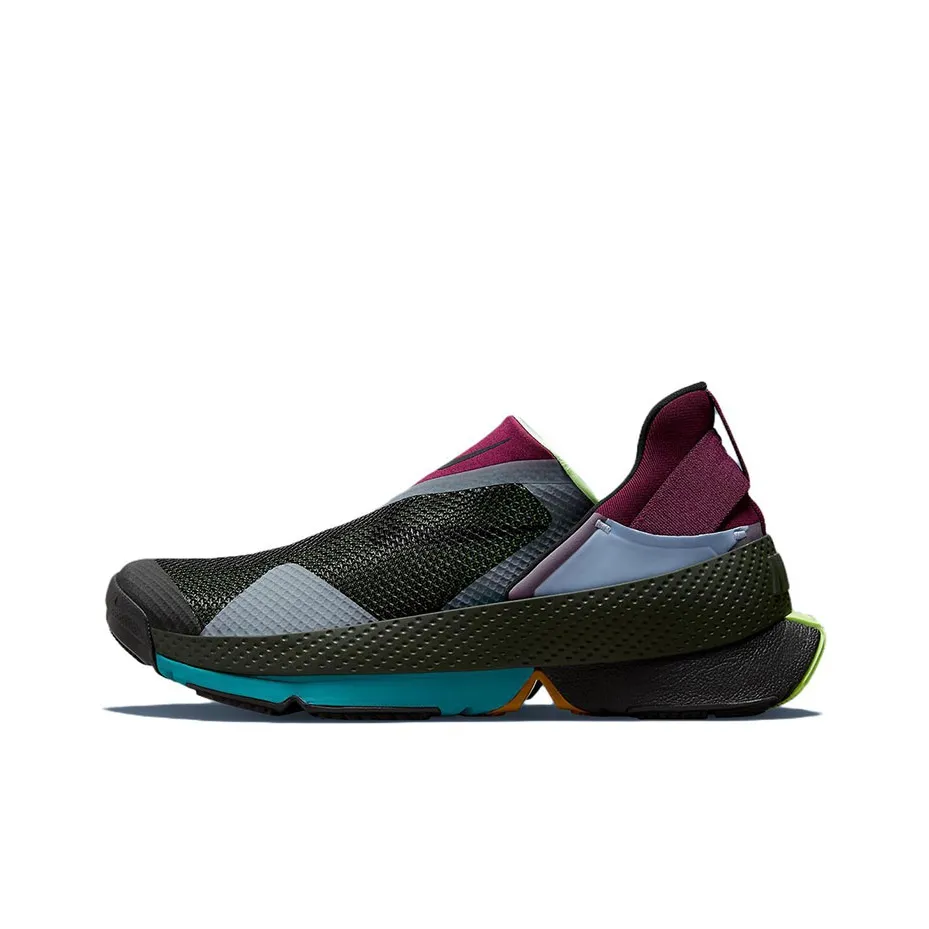 Nike Go FlyEase Black Lime Glow
