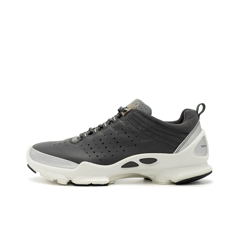 Ecco Biom C Shock Absorbers Slip Resistant Abrasion Resistant Low Top Casual Running Shoes Men's Magnet Gray