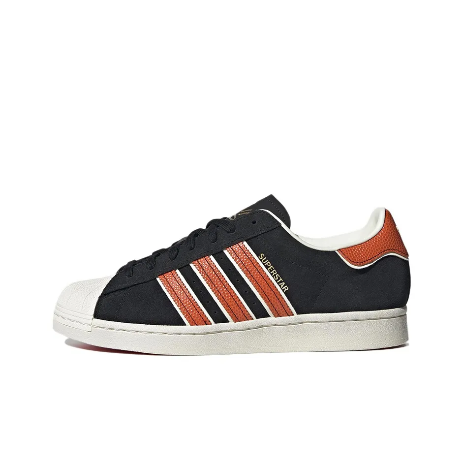 Adidas Originals Superstar Shoes 'Black Basketball'