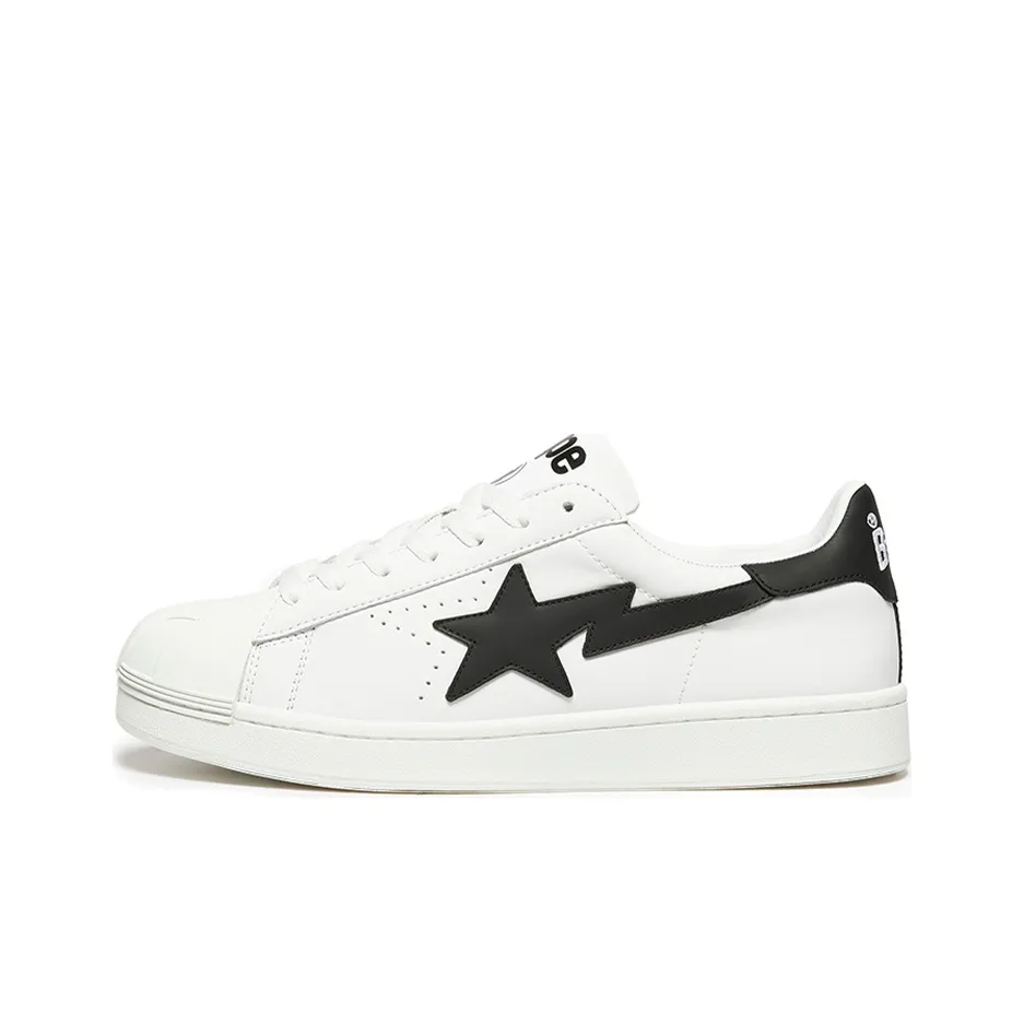 A BATHING APE Черепа STA Стильные Скейтбординги Мужской Белый черный