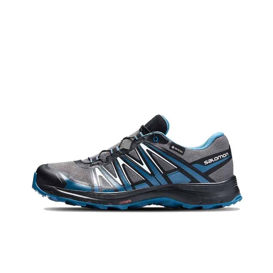 SALOMON Speedcross 4 XA SIERRA GTX Cushioned Slip Resistant Low Top Outdoor Shoes Women's Magnet Gray