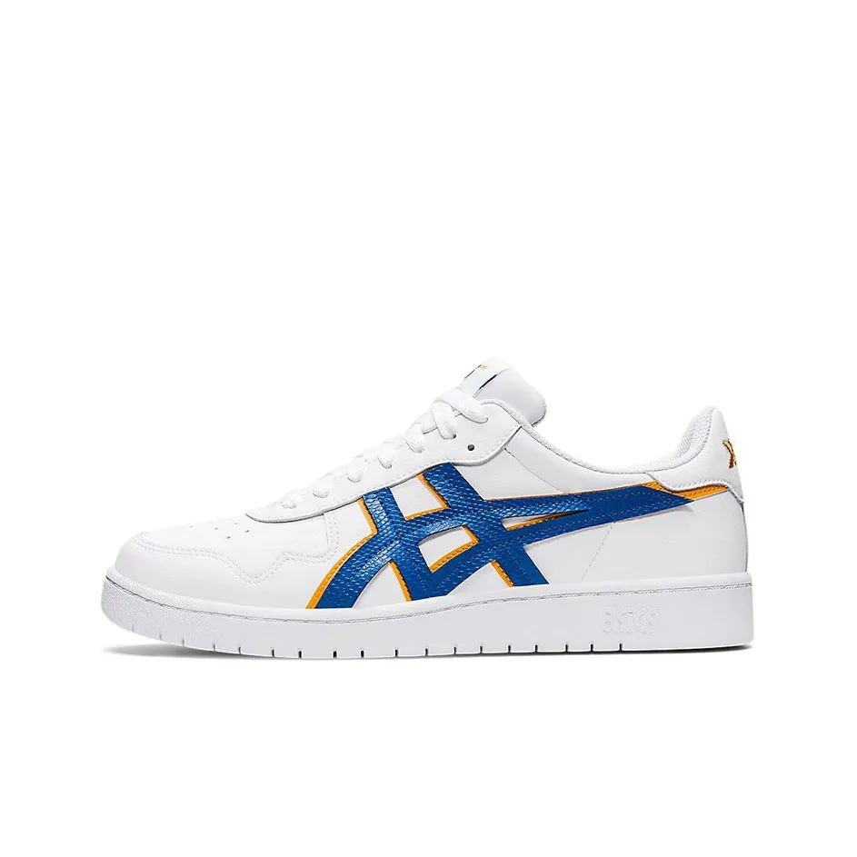 Asics JAPAN S Low Top Skateboard Shoes Men's White Blue