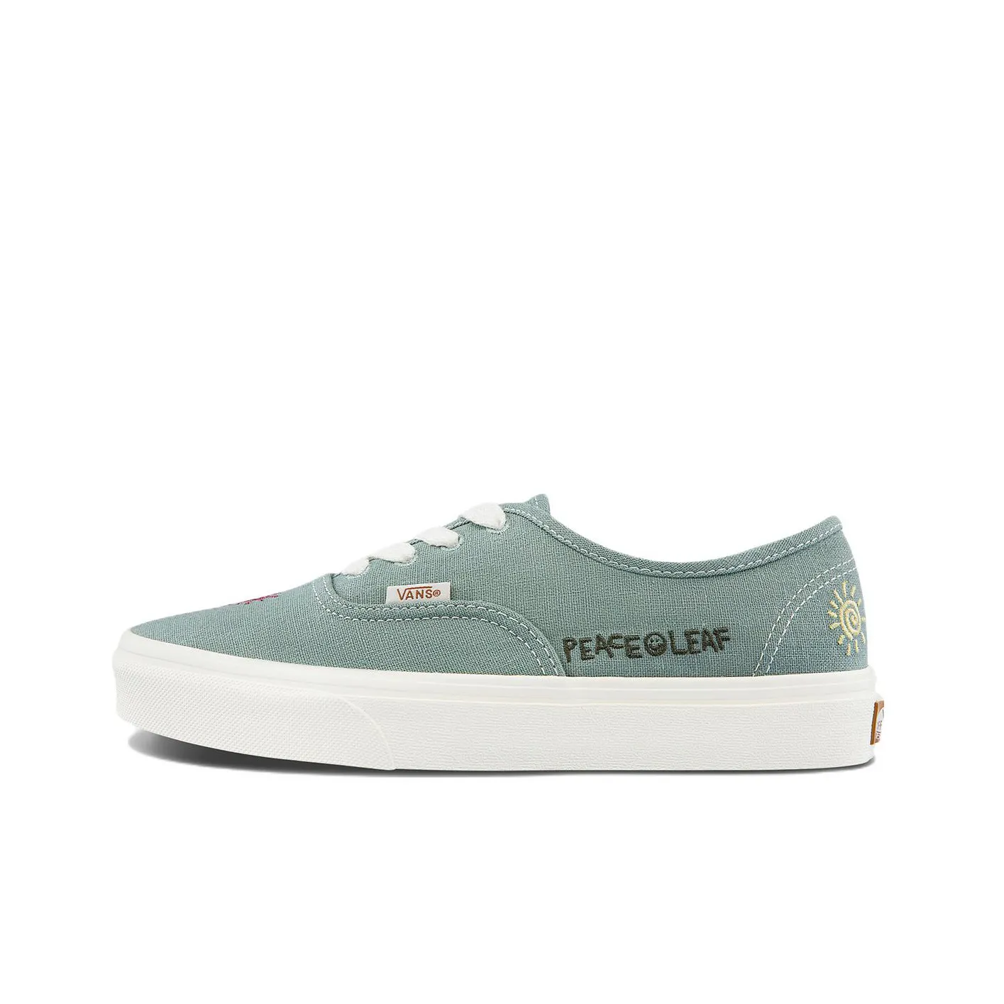 Vans Authentic Low Top Casual Skate Shoes Green Unisex