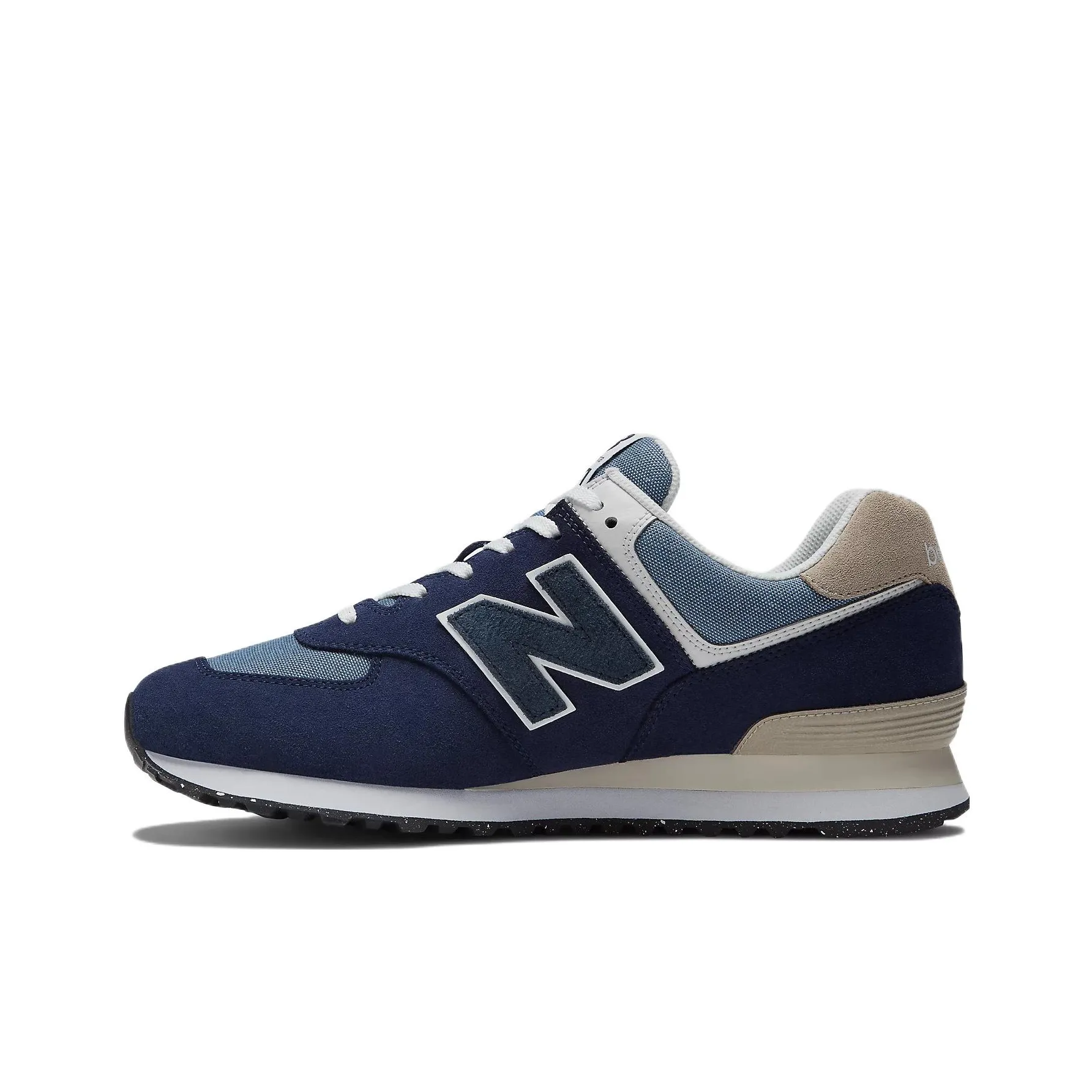 New Balance NB 574 Low Топ Повседневные Беговые Кроссовки Унисекс Синий
