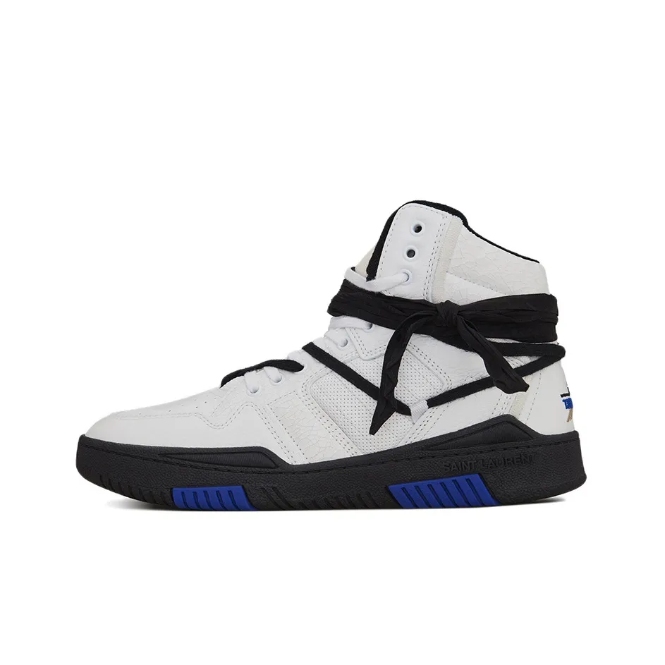 SAINT LAURENT SMITH High Top Skateboard Shoes Women's