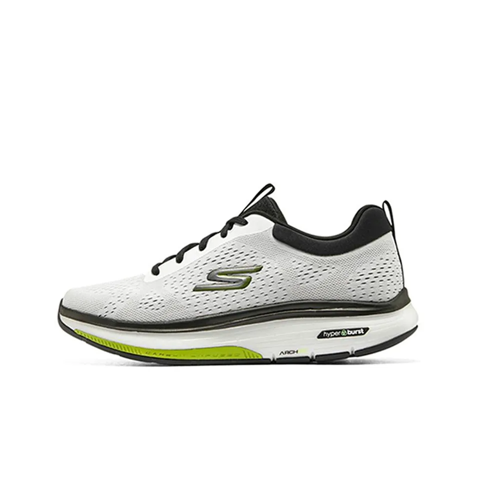 Skechers Go Walk Arch Fit Workout Walker 'White Black Lime'