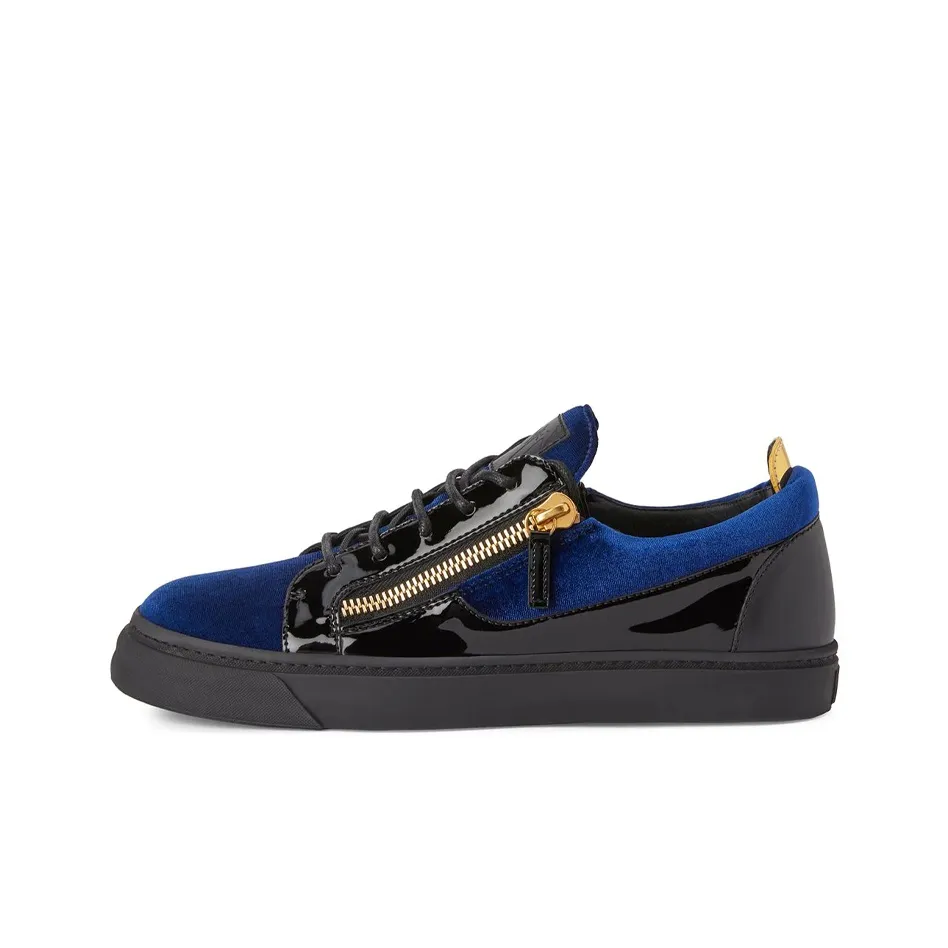 Giuseppe Zanotti Frankie Velvet panel Sneakers