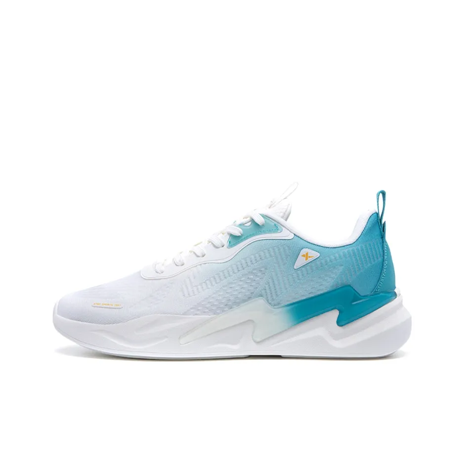 XTEP Sports Life Collection Casual Shoes Men's Low Top Sail White/Starry Sea Blue