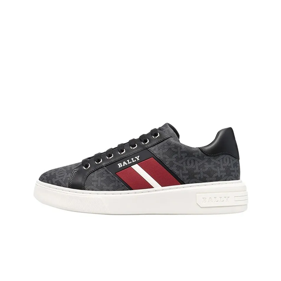 BALLY Matye Stylish Skateboarding Shoes Men's Gray