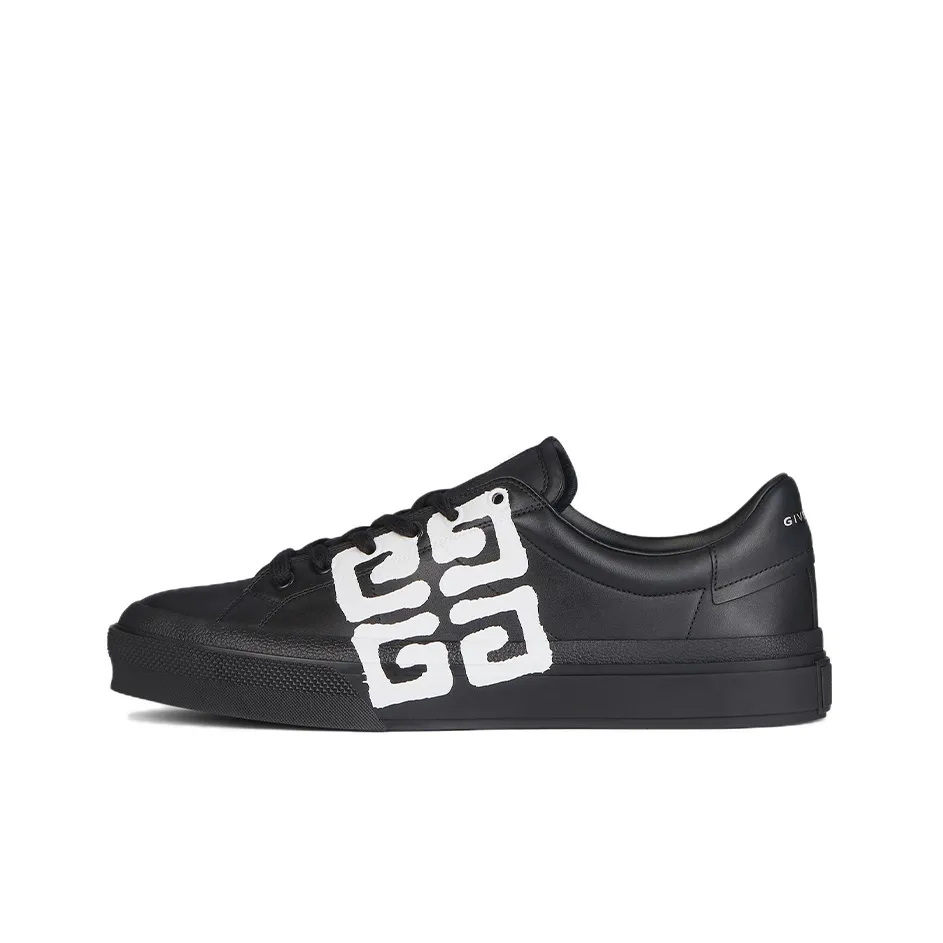 Givenchy Low Top Stylish Skateboarding Shoes Men's Black