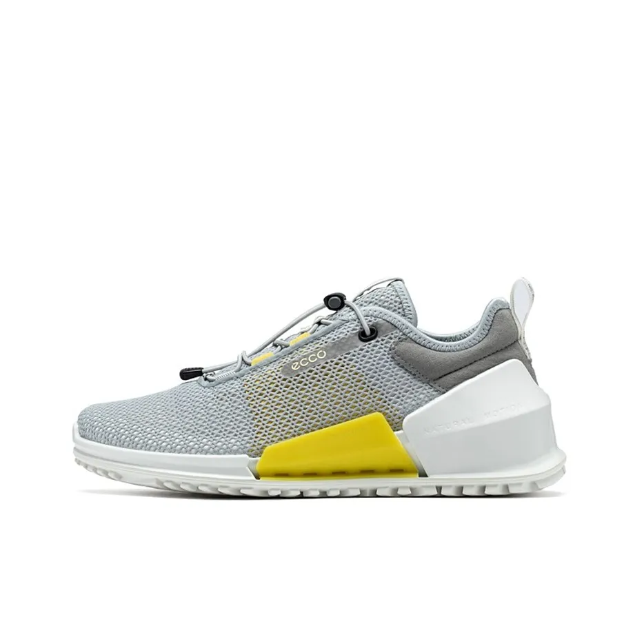 Ecco Striding 2.0 Series Breathable Lightweight Low Top Running Shoes Women's Concrete Gray