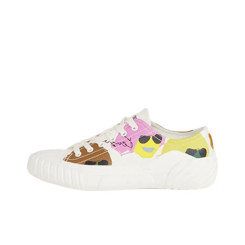 KENZO TRIBUTE By Takada KENZO Низкий Топ Спортивная Повседневная Обувь Женская Белая