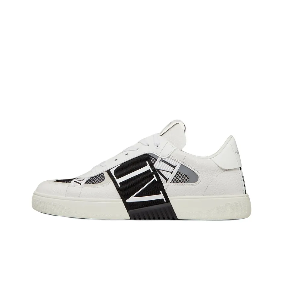 Valentino VL7N Low Top White Black Mesh