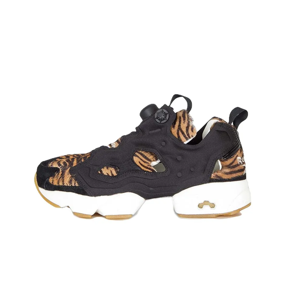Reebok Instapump Fury JB Low Топ Беговые кроссовки Женские Черный Коричневый