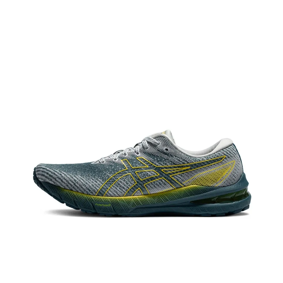 Asics Gel Light Low Top Беговые кроссовки Мужские Синие Желтые