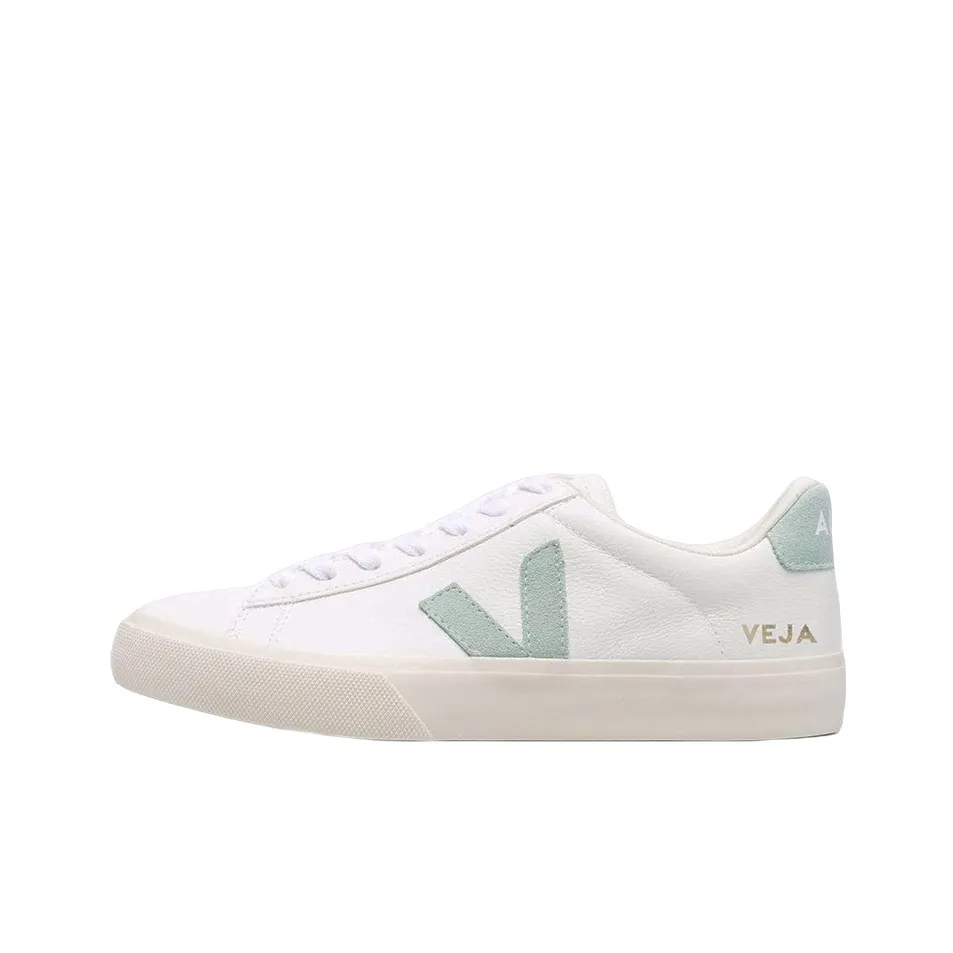 VEJA Campo Chromefree Lace Up Sneakers 'White Matcha' Women's