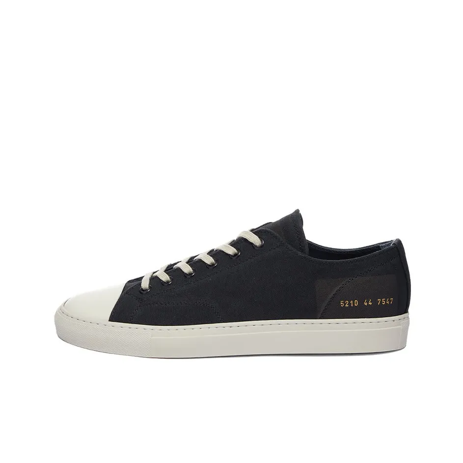 COMMON PROJECTS Tournament Low Top Stylish Skateboarding Shoes Men's Black