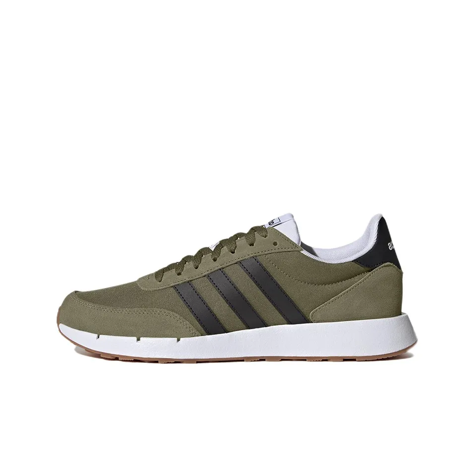 Adidas Run 60s 2.0 Focus Olive Core Black Cloud White