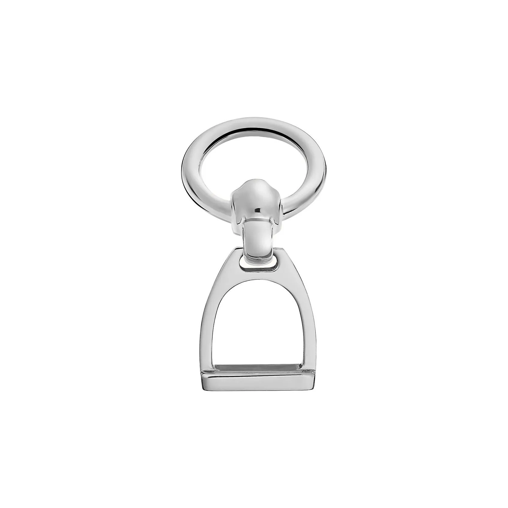 HERMES Twilly Латунный Аксессуары Серебряный Женские