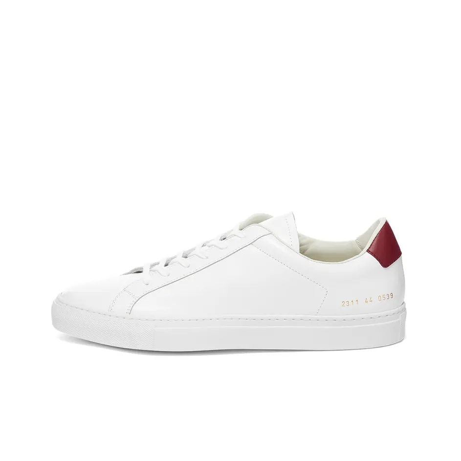 COMMON PROJECTS Achilles Low 'White Red'