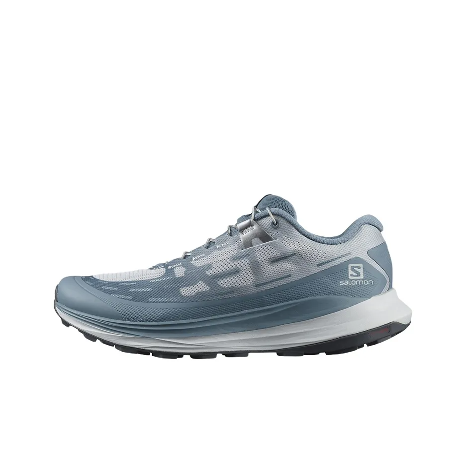 SALOMON Abrasion Resistant Low Top Trail Running Shoes Women's Pearl Blue