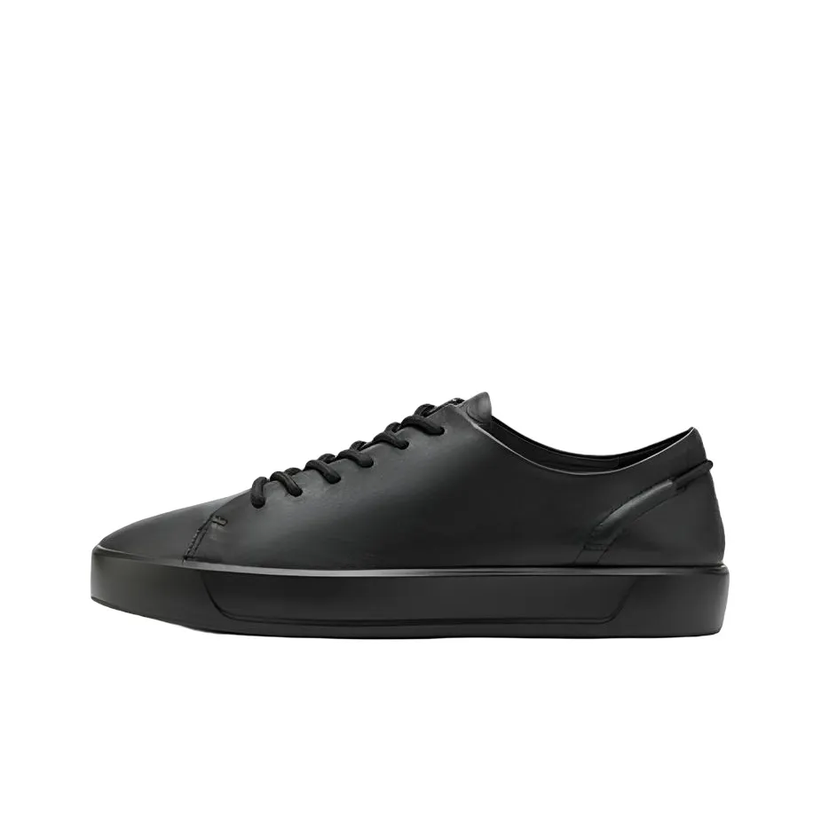 Ecco Soft Cool Size 8 Collection Stylish Skateboarding Shoes Men's Black