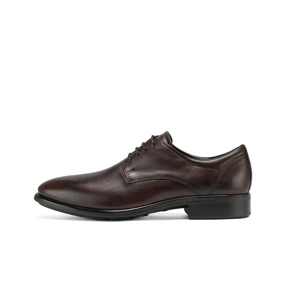 Ecco Dress Shoes Men's Dark Burgundy