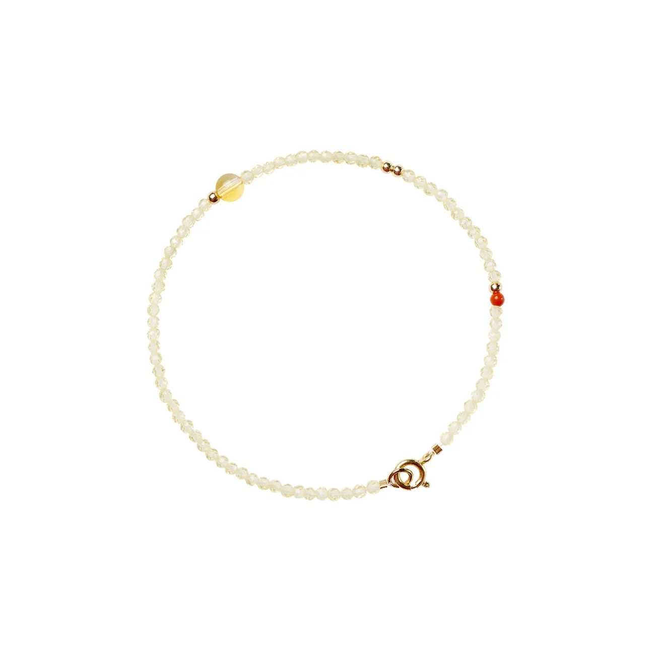 West Island Кристальные Браслеты Цитрин Женские