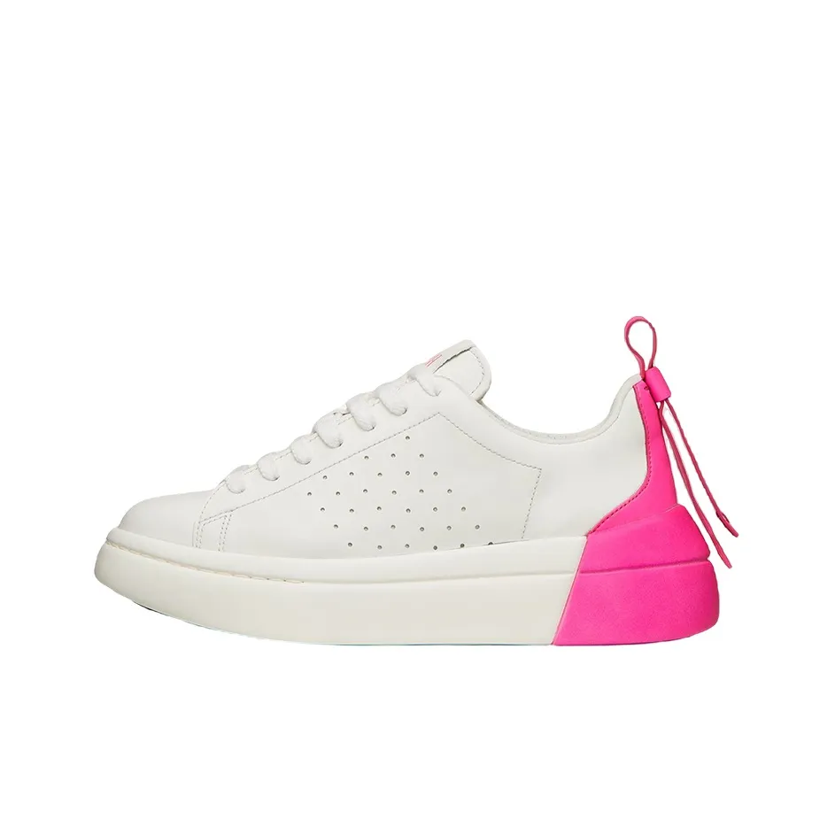 RED VALENTINO Skateboard Shoes Women's Low Top White Red