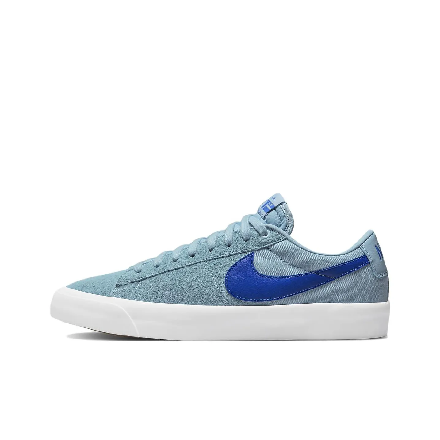 Nike Blazer GT Slip-resistant Abrasion-resistant Lightweight Low-Top Skateboarding Shoes Unisex Blue Найк Блэйзер GT противоскользящий устойчивый к истиранию легкий низкий топ скейтбординговые кроссовки унисекс синий