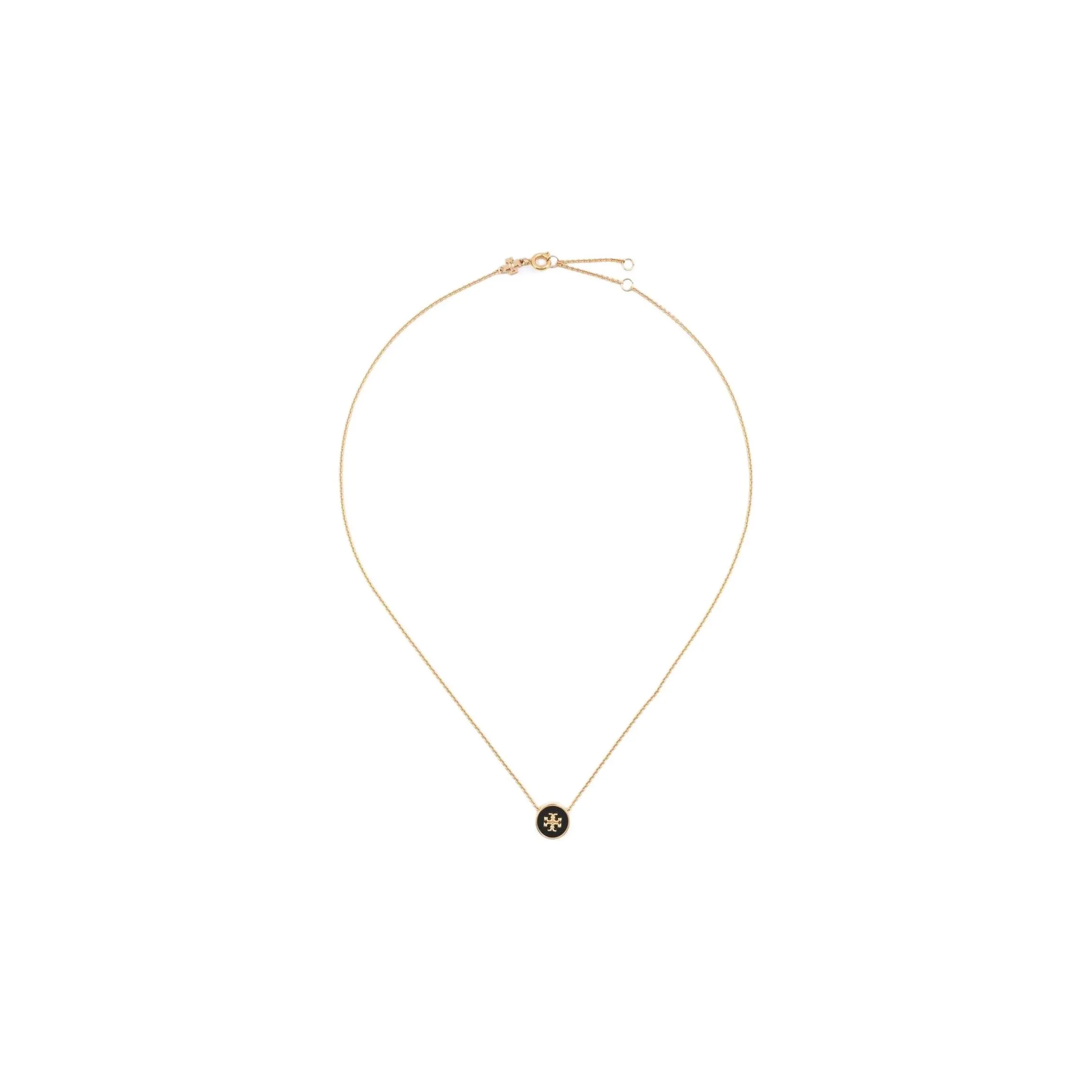 TORY BURCH Kira Logo Pendant Necklace