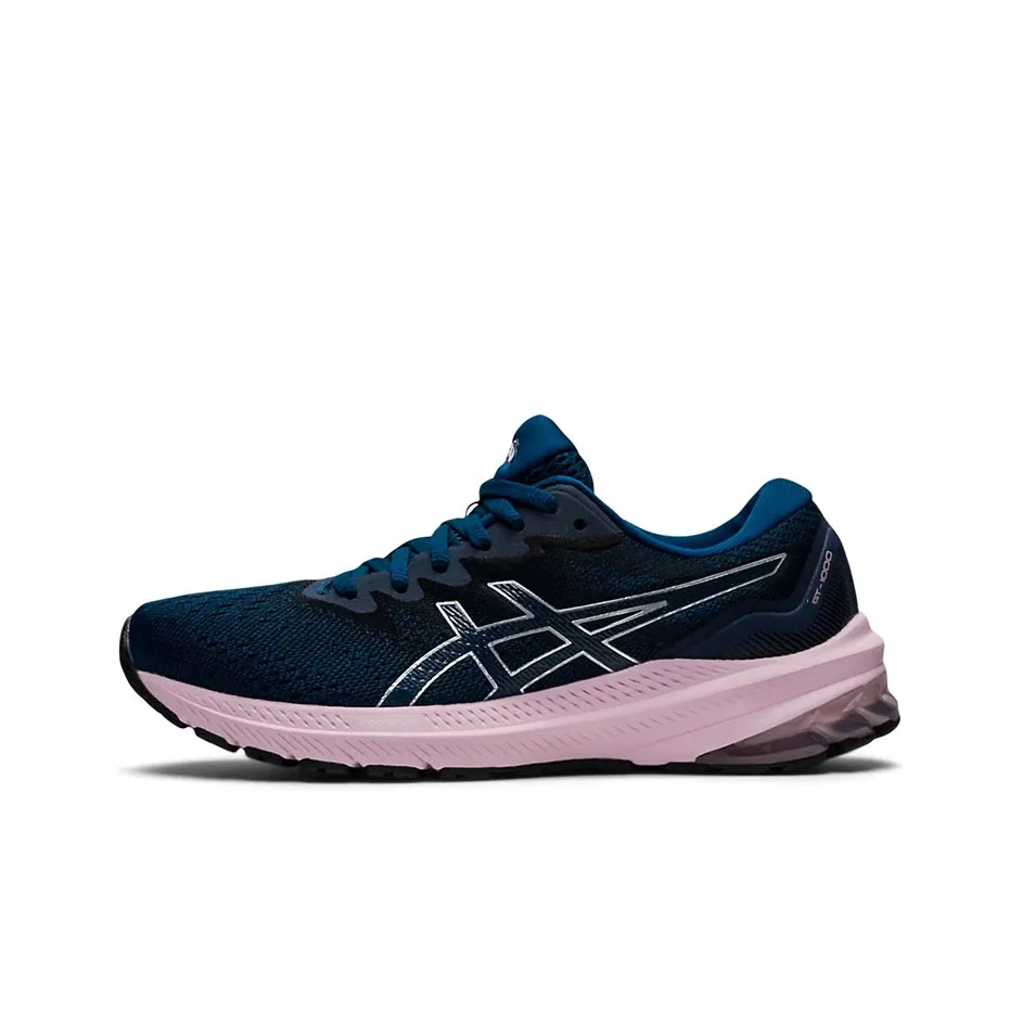 Asics GT 1000 11 Wide 'Mako Blue Barely Rose' Women's