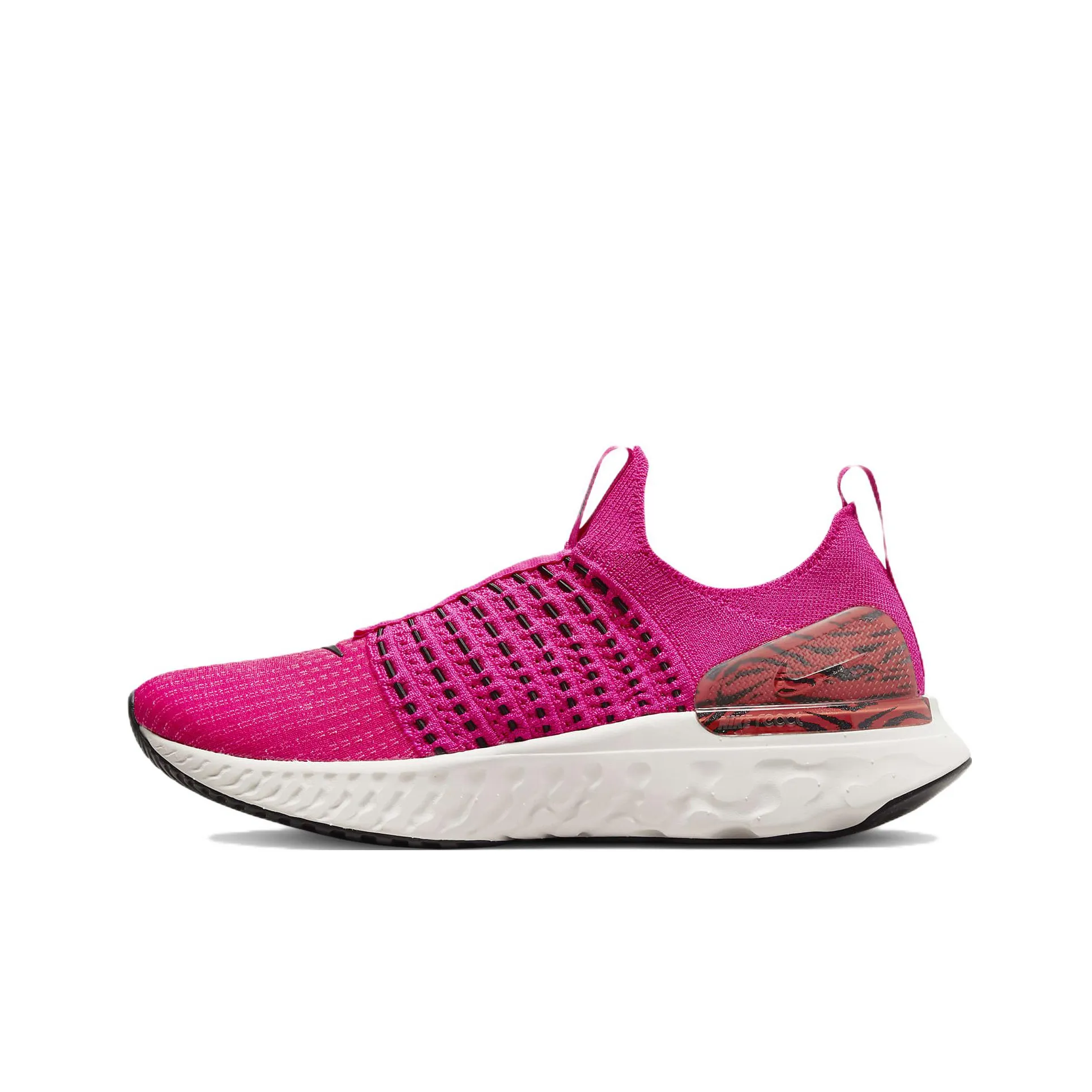 nike Sun React Phantom Run Flyknit 2 Pink Prime Zebra Women's